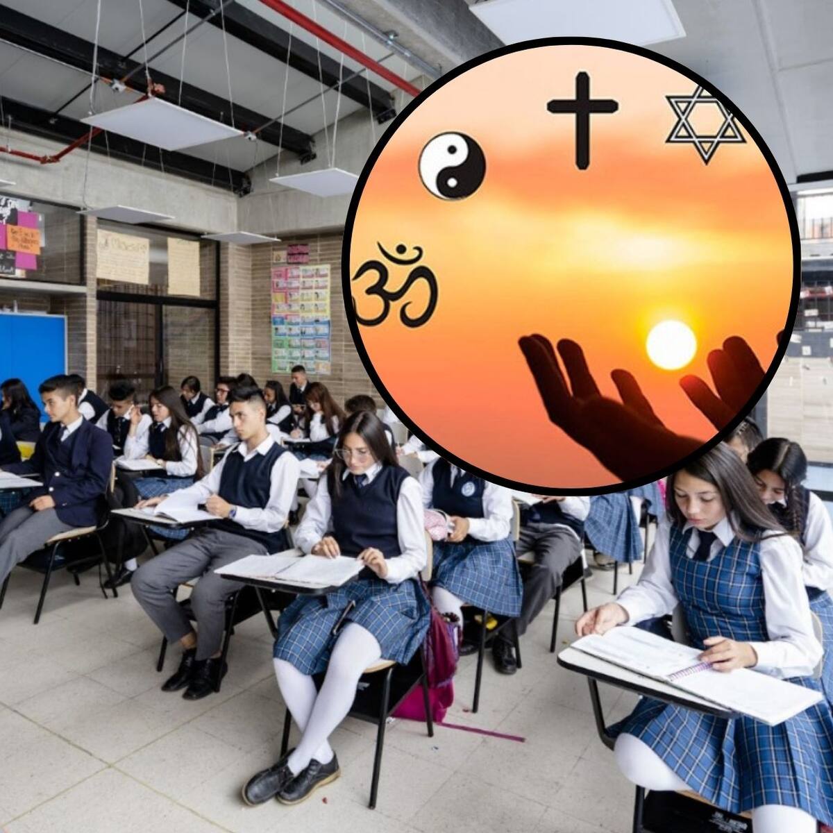 Corte reitera que los colegios públicos no deben imponer una religión o credo en especial