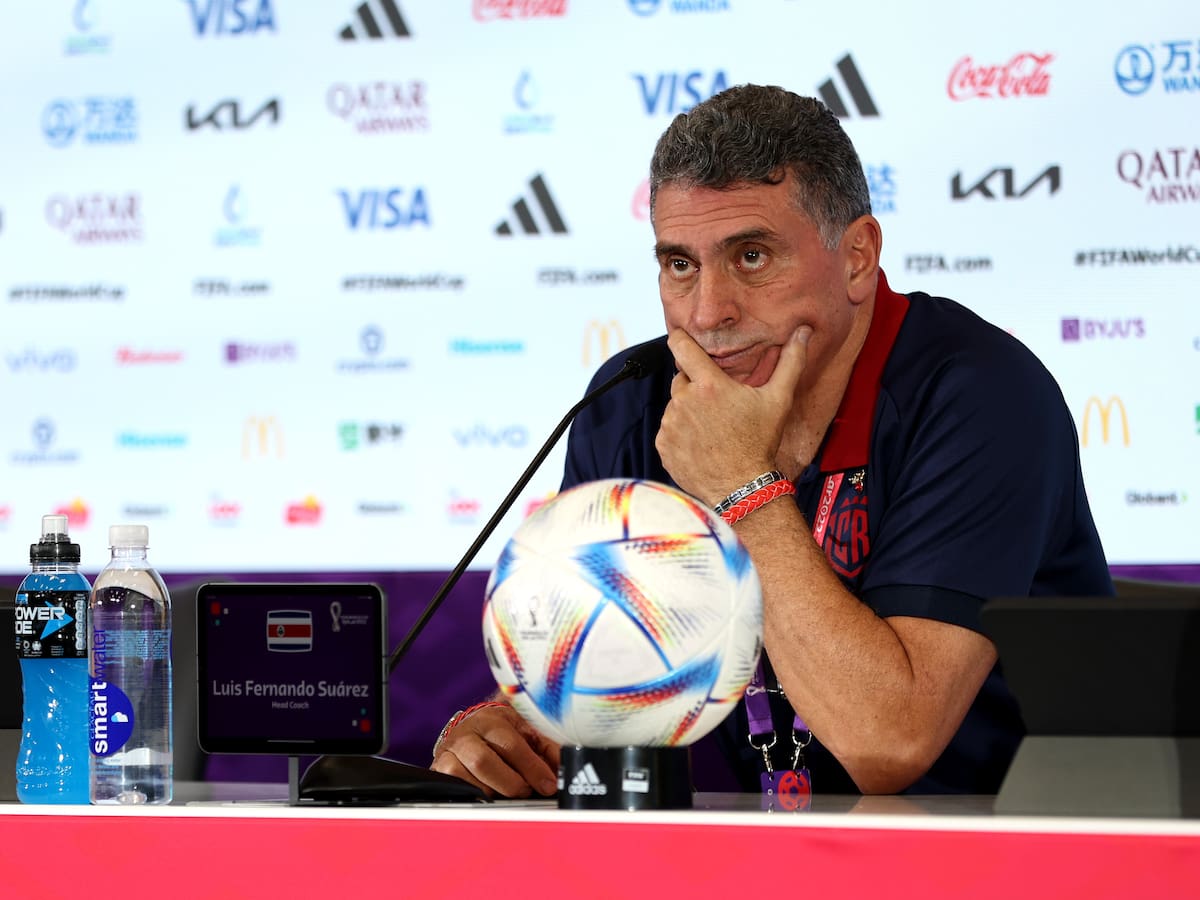 Luis Fernando Suárez consiguió doloroso antirécord con Costa Rica en los mundiales