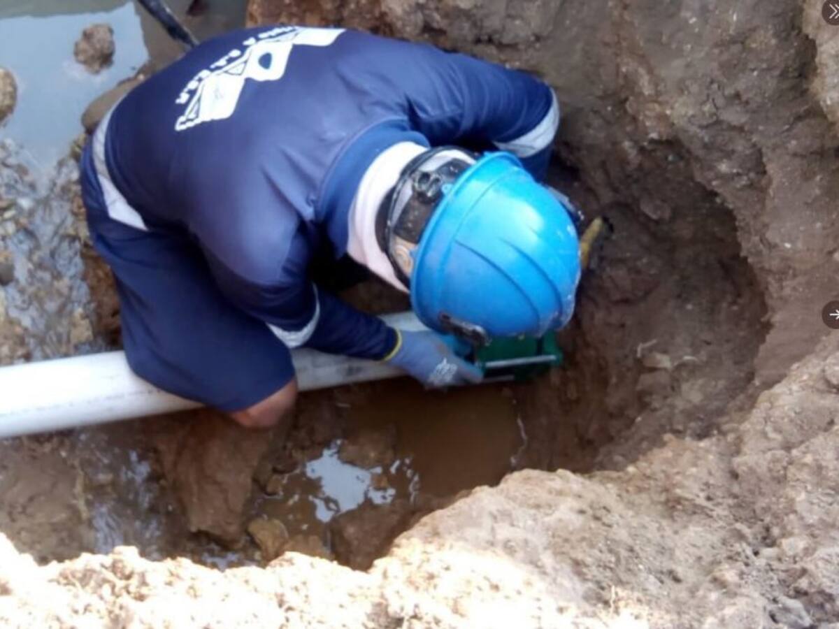 Se va el agua en 120 barrios de Barranquilla y Soledad