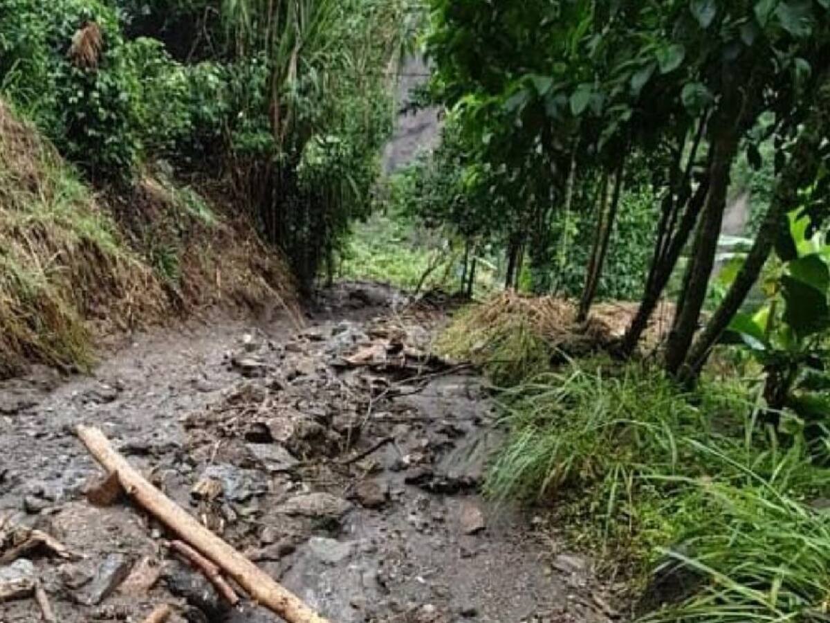 El invierno afecta varias vías de la zona rural de Ibagué