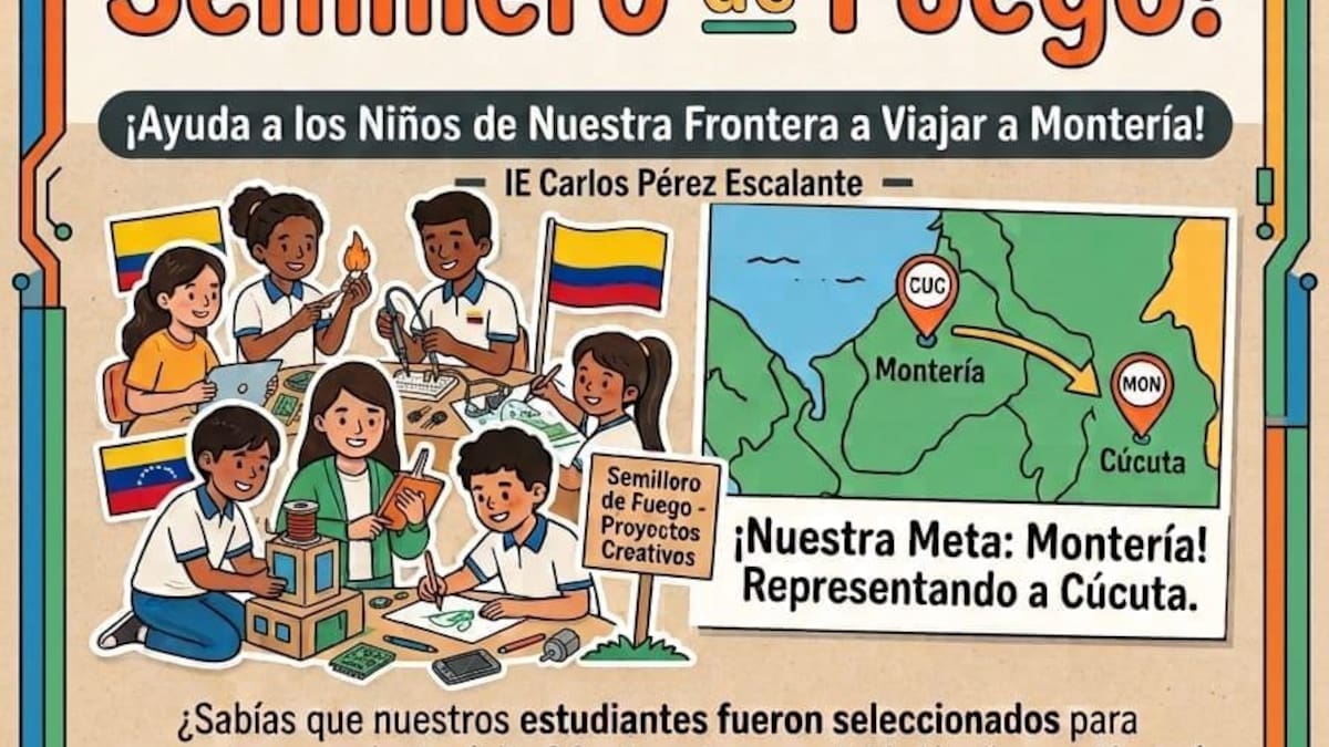 Estudiantes de Cúcuta buscan apoyo para viajar a concurso de mecatrónica en Montería