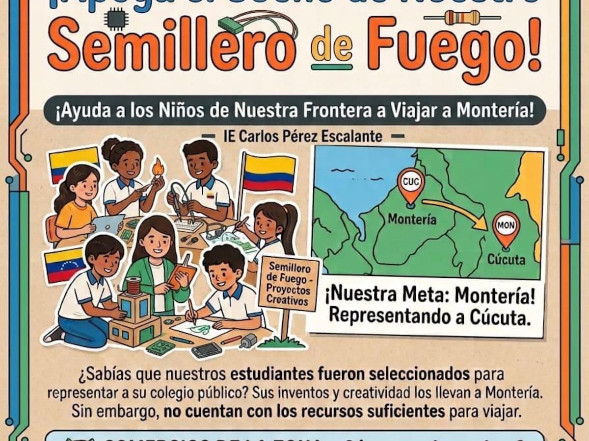Estudiantes de Cúcuta buscan apoyo para viajar a concurso de mecatrónica en Montería