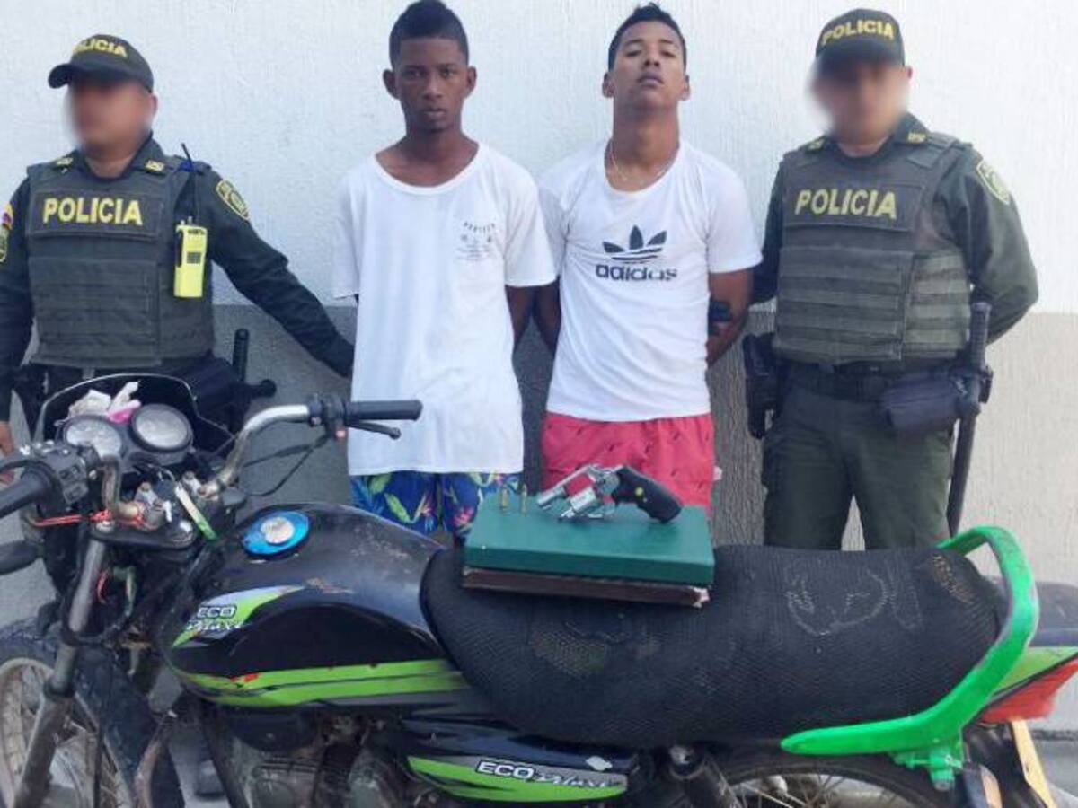 Capturan a dos presuntos delincuentes señalados de hurto en Cartagena