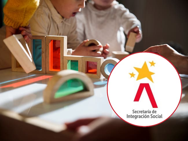 Jardines infantiles Bogotá. Fotos: Getty Images y SDIS.