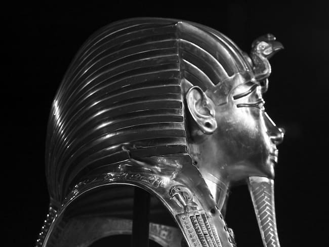  Imagen de una réplica de la tumba de Tutankamón