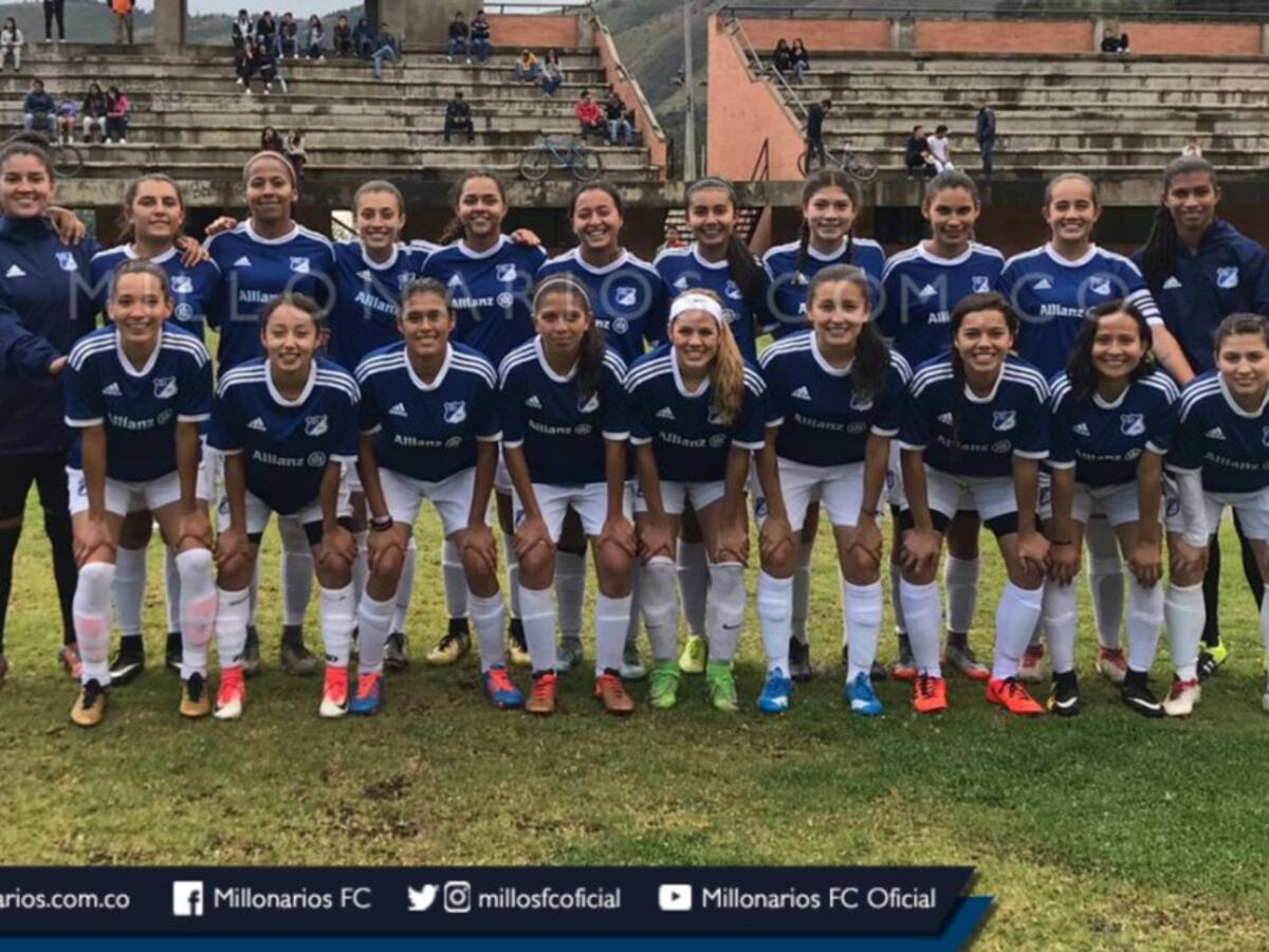 Millonarios tendrá equipo profesional femenino para la Liga del 2019