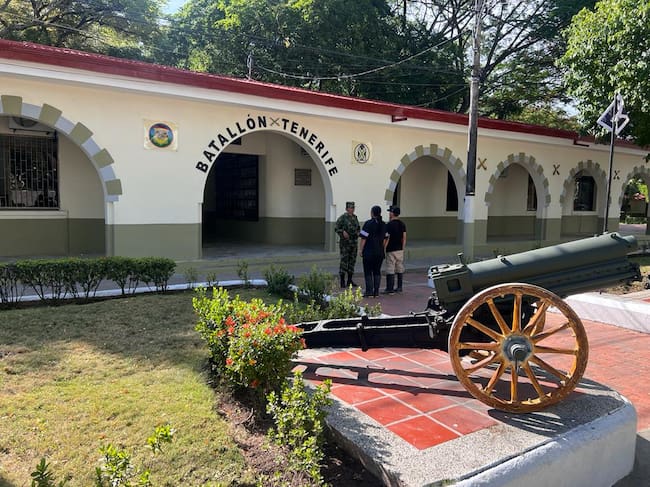 Batallón Tenerife, en Neiva, unidad adscrita a la Novena Brigada del Ejército. Foto Relacionada