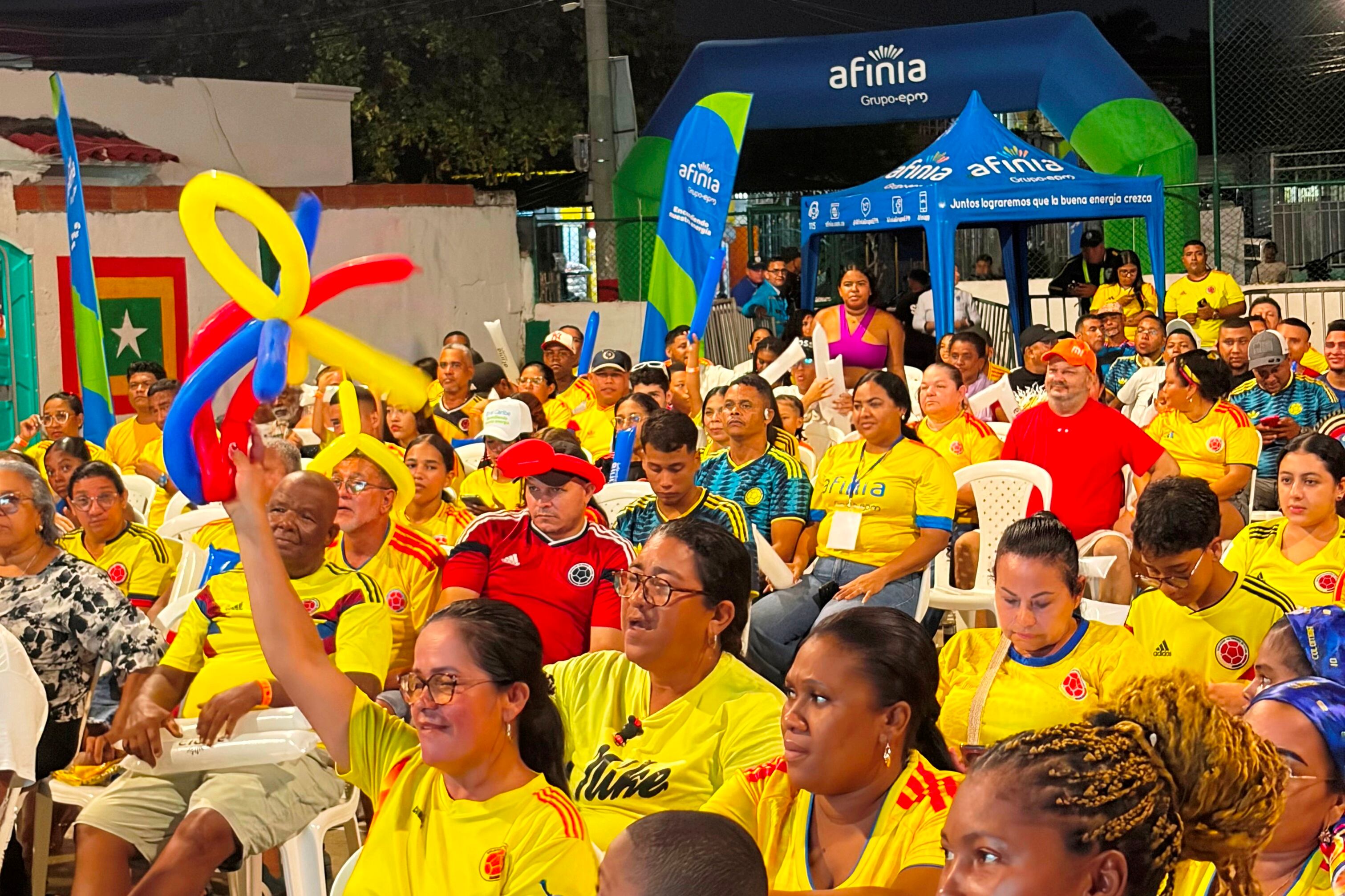 La Tribuna de la Energía de Afinia alentará a la Selección Colombia en Cartagena