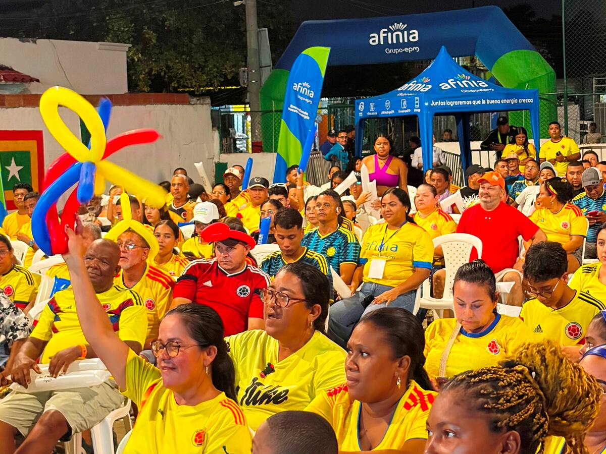 La Tribuna de la Energía de Afinia alentará a la Selección Colombia en Cartagena