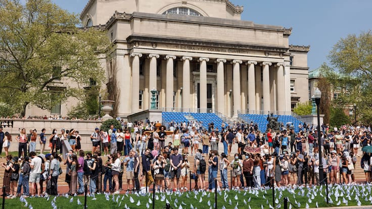 Análisis: ¿protestas en Universidad de Columbia son indignación legítima o antisemitismo?