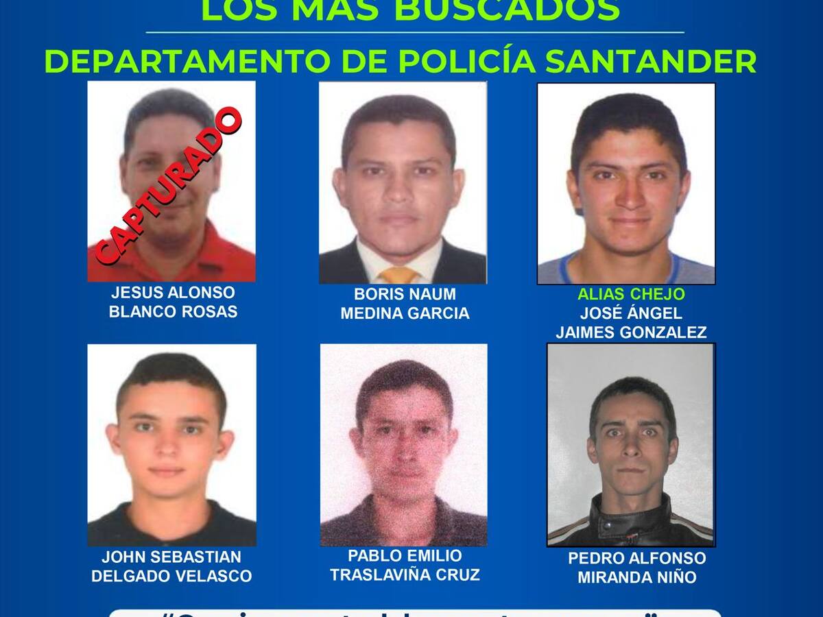 Uno de los feminicidas más buscados de Santander cayó en Bucaramanga