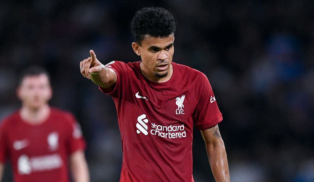 Luis Díaz, atacante colombiano del Liverpool.