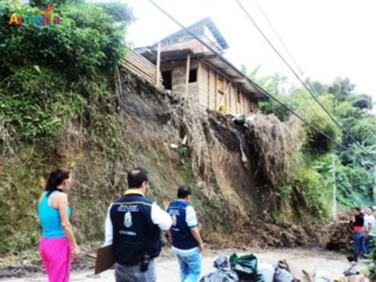 Un hombre muerto deja deslizamiento en Armenia