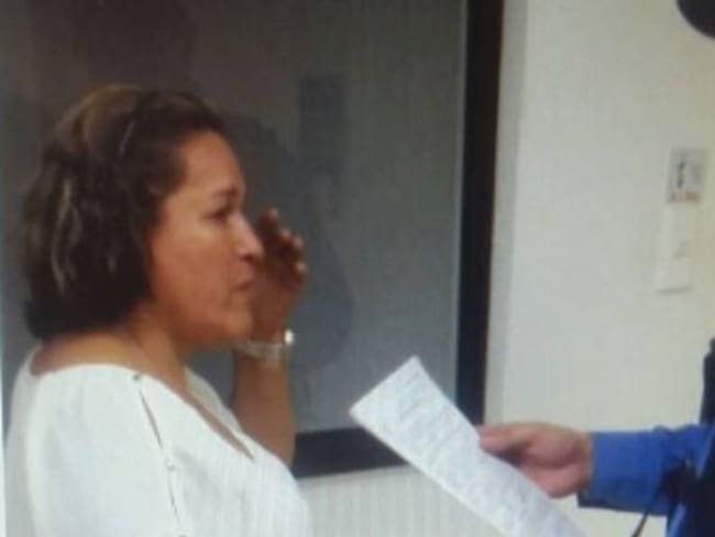 Personal del CTI de la Fiscalía en el Quindío capturó a Maria Edy Segura ex alcaldesa de La Tebaida.