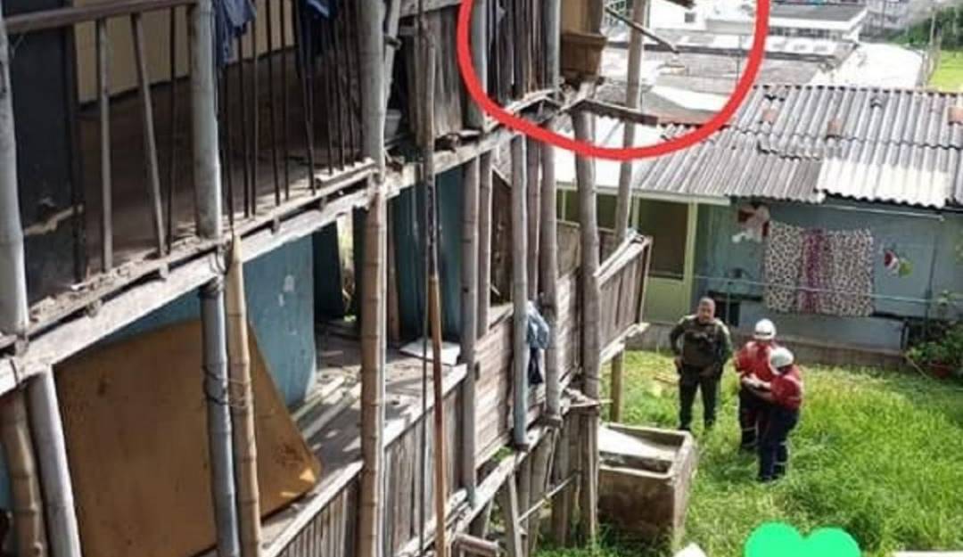Adulto mayor falleció al caer de un tercer piso en Manizales. Crédito: GER.