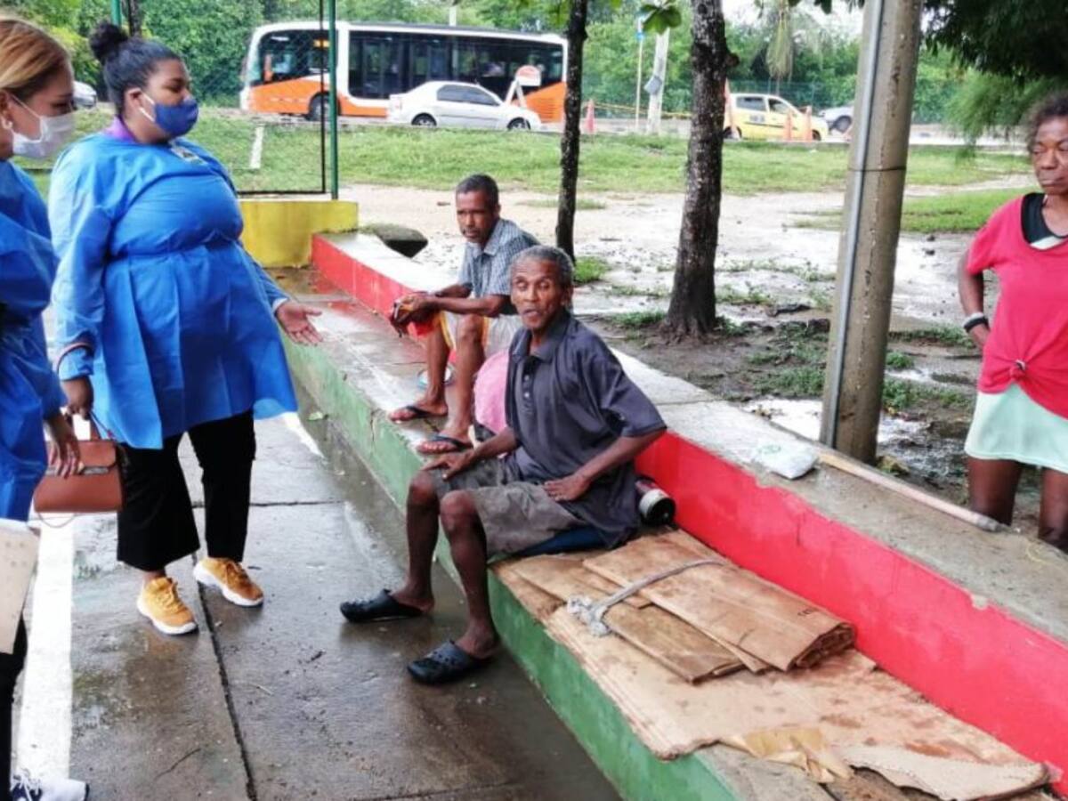 Avanza caracterización y certificación de habitantes de calle en Cartagena