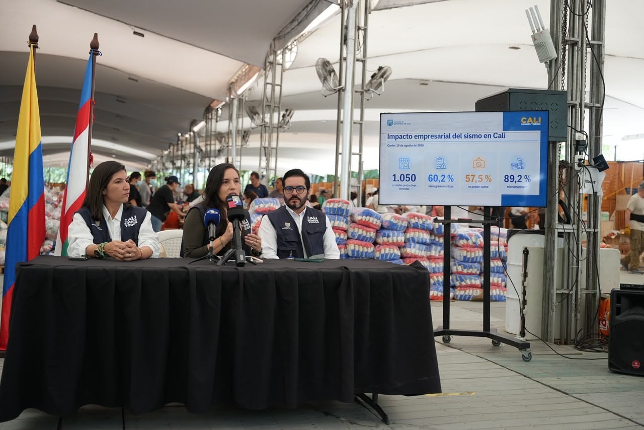 Los recursos se entregarían en especie para reponer herramientas, maquinaria, equipos e insumos. Foto: Alcaldía de Cali.