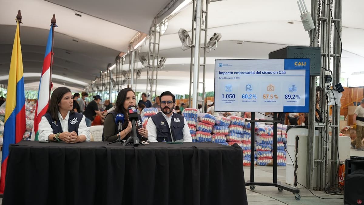 Cali proyecta 5 mil millones para reactivar negocios afectados por el terremoto