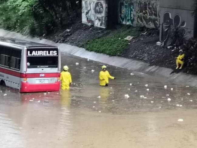 Inundaciones en Medellín, cortesía: Alcaldía de Medellín