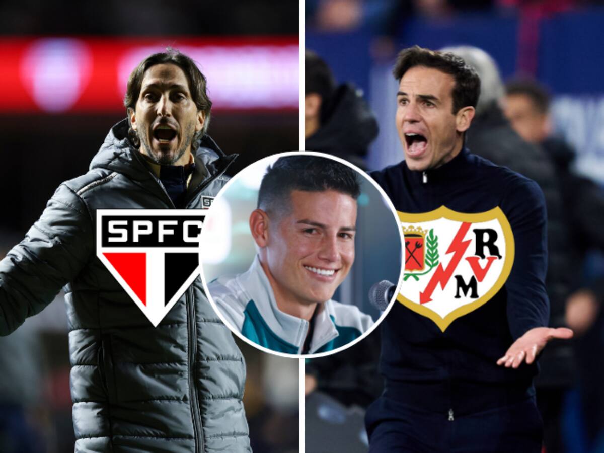 James Rodríguez: férrea crítica contra Luis Zubeldía de Sao Paulo e Íñigo Pérez de Rayo Vallecano