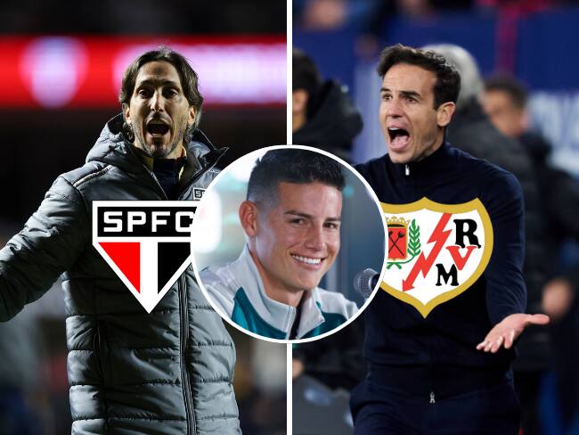 James Rodríguez apuntó contra Luis Zubeldía e Íñigo Martínez / Getty Images