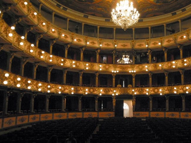 Teatro Colón, ubicado en Bogotá y escenario de la &#039;contienda&#039; entre los escritores seleccionados