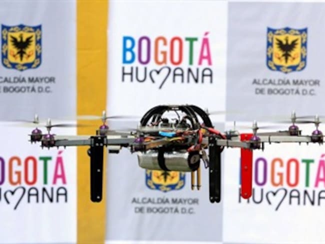 &#039;Drones&#039; de vigilancia en Bogotá no tienen permiso para su funcionamiento