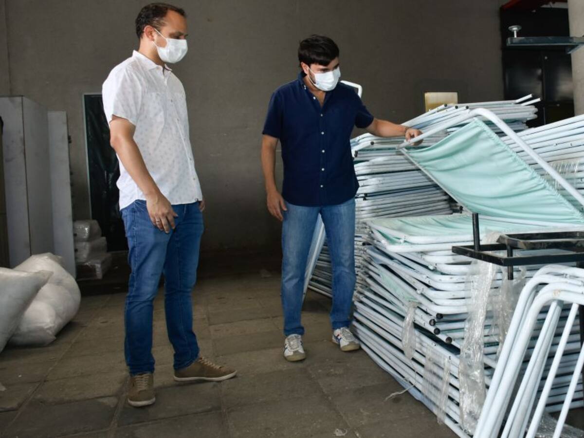 Puerta de Oro ya cuenta con las 600 camas para atención de coronavirus