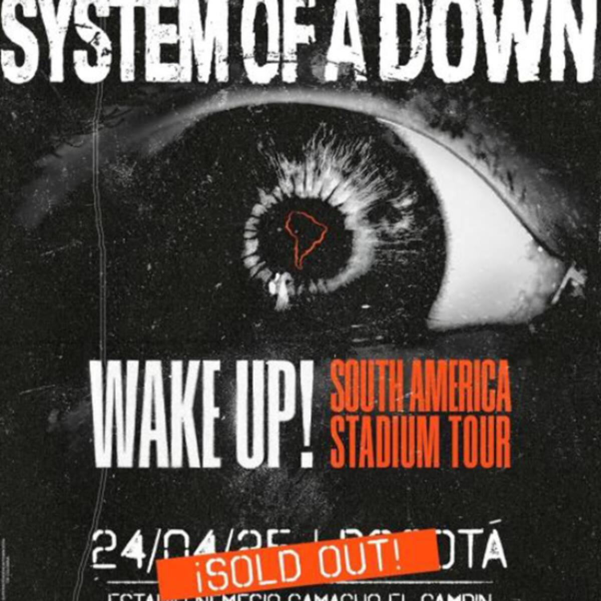 ‘System Of A Down’ logra sold out en el Estadio El Campín de Bogotá