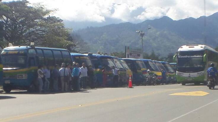 Conductores de Tax Páramo reclaman tarjeta de operaciones