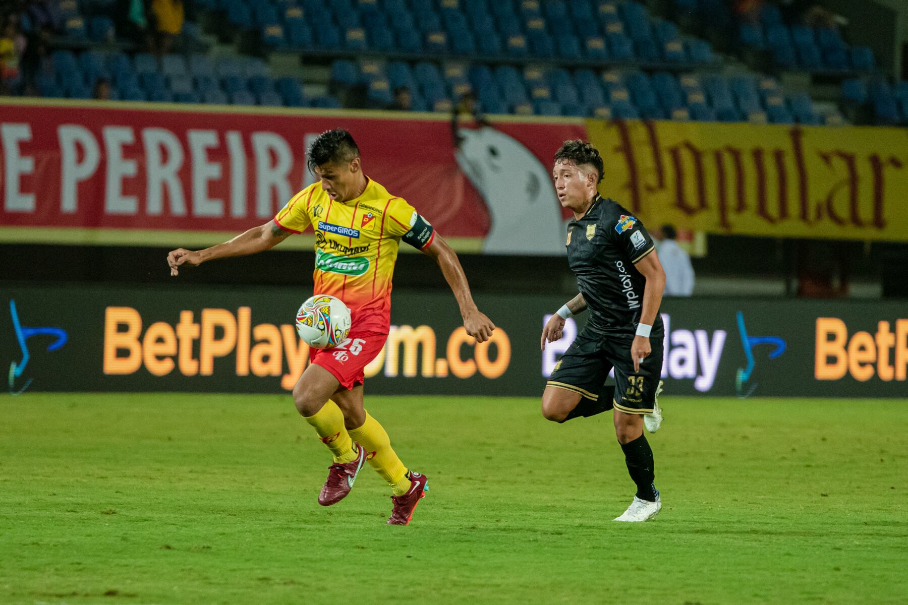 Deportivo Pereira vs Águilas Doradas en Liga / Colprensa