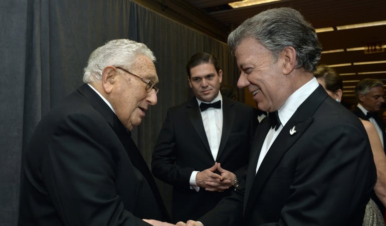 El presidente Juan Manuel Santos, al término de su visita a los Estados Unidos, recibió el ‘Citizen Global Award’