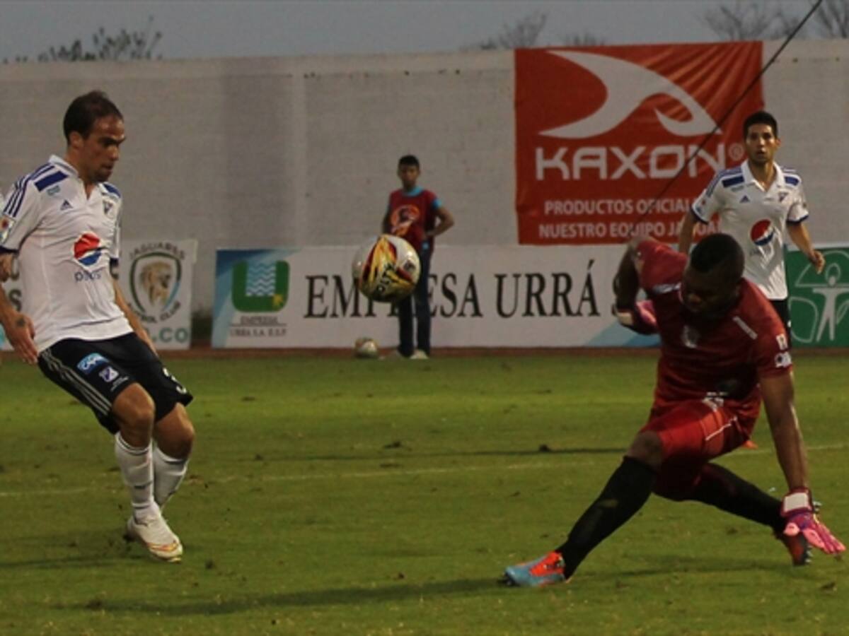 Jaguares y Millonarios dejaron en empate el ‘agitado’ juego de Montería