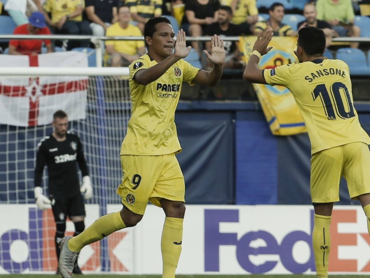 Bacca y 'Cucho' brillaron en el empate entre Villarreal y Huesca