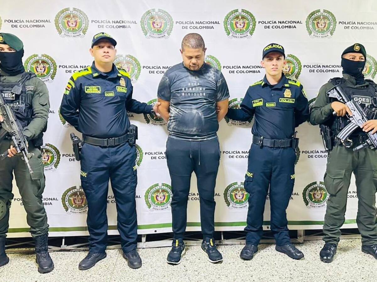 Capturado en Medellín un presunto narco y cabecilla de un grupo ilegal de Panamá