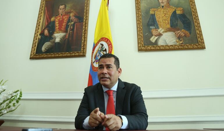 Alejandro Carlos Chacón Camargo, presidente de la Cámara