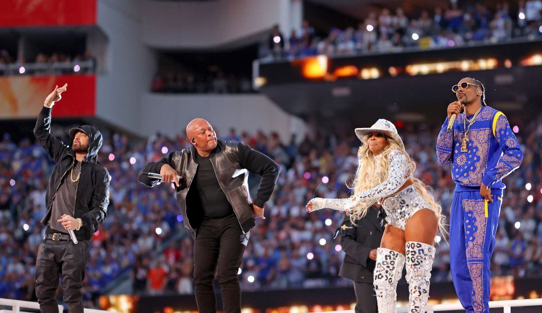 Así fue el show de medio tiempo del Super Bowl