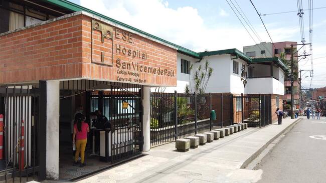 E.S.E hospital San Vicente de Paul de Caldas / Foto: cortesía