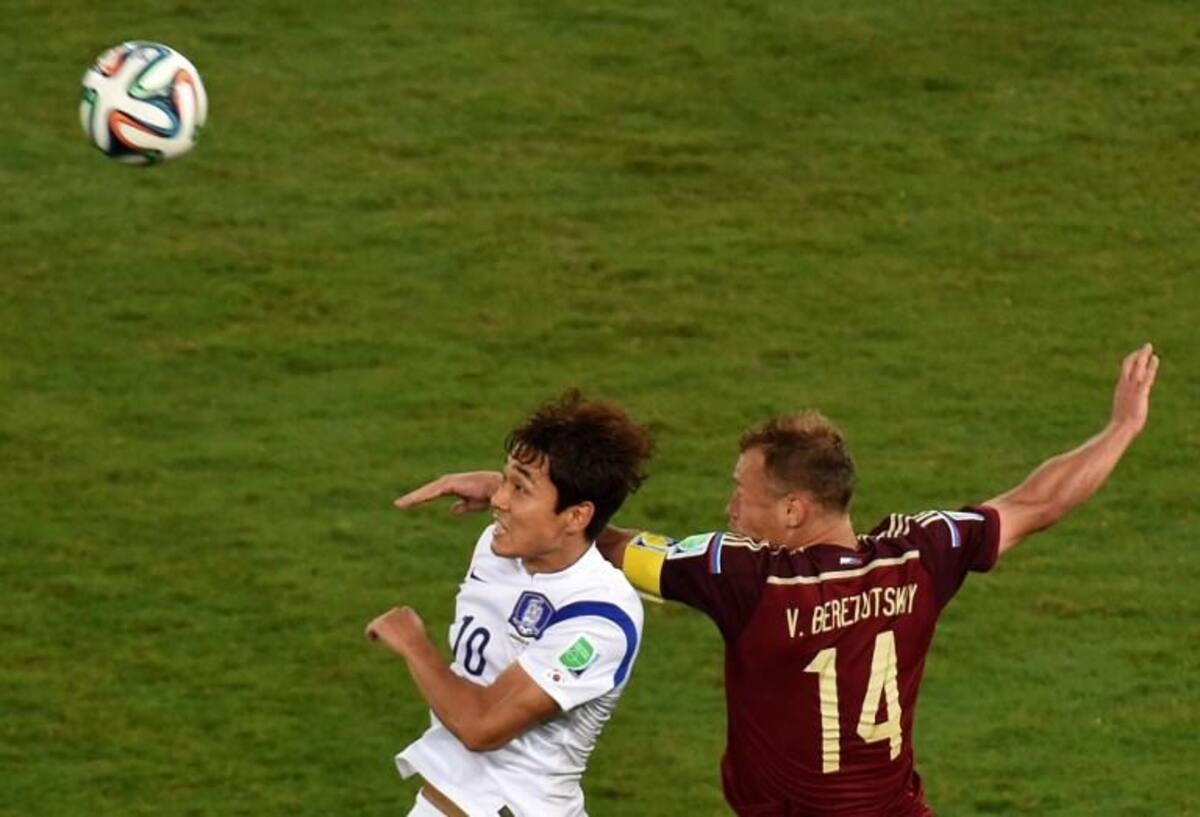 Los goles del partido que cerró la primera fecha del Mundial los marcaron Lee y Kherzakov.