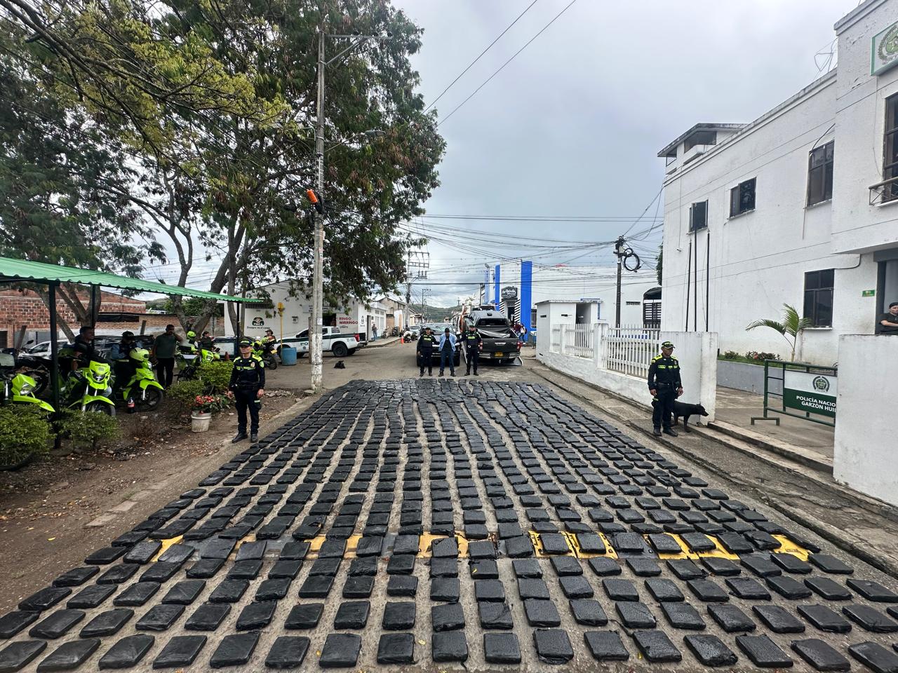 Dos camionetas transportaban el alucinogeno