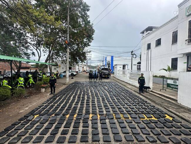 Dos camionetas transportaban el alucinogeno