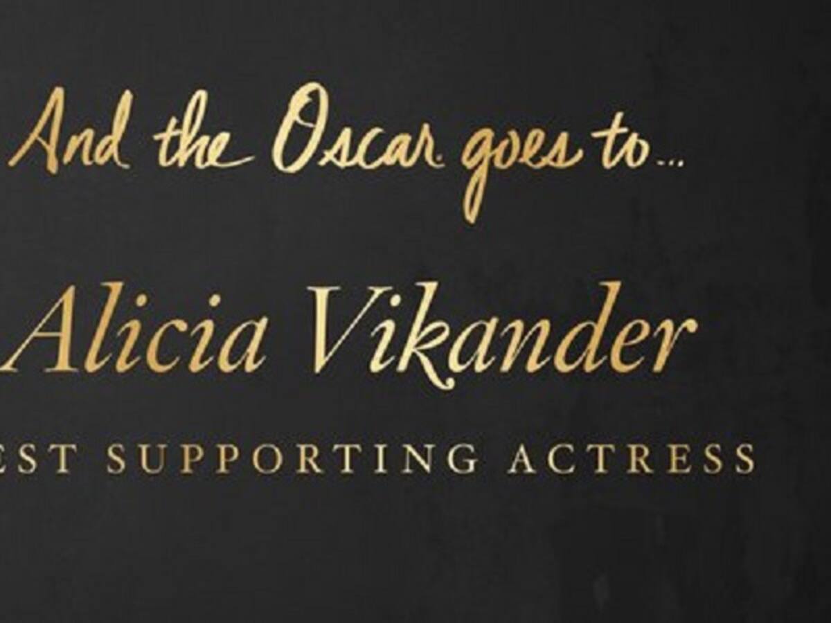 Alicia Vikander gana el Premio Óscar a Mejor Actriz de Reparto