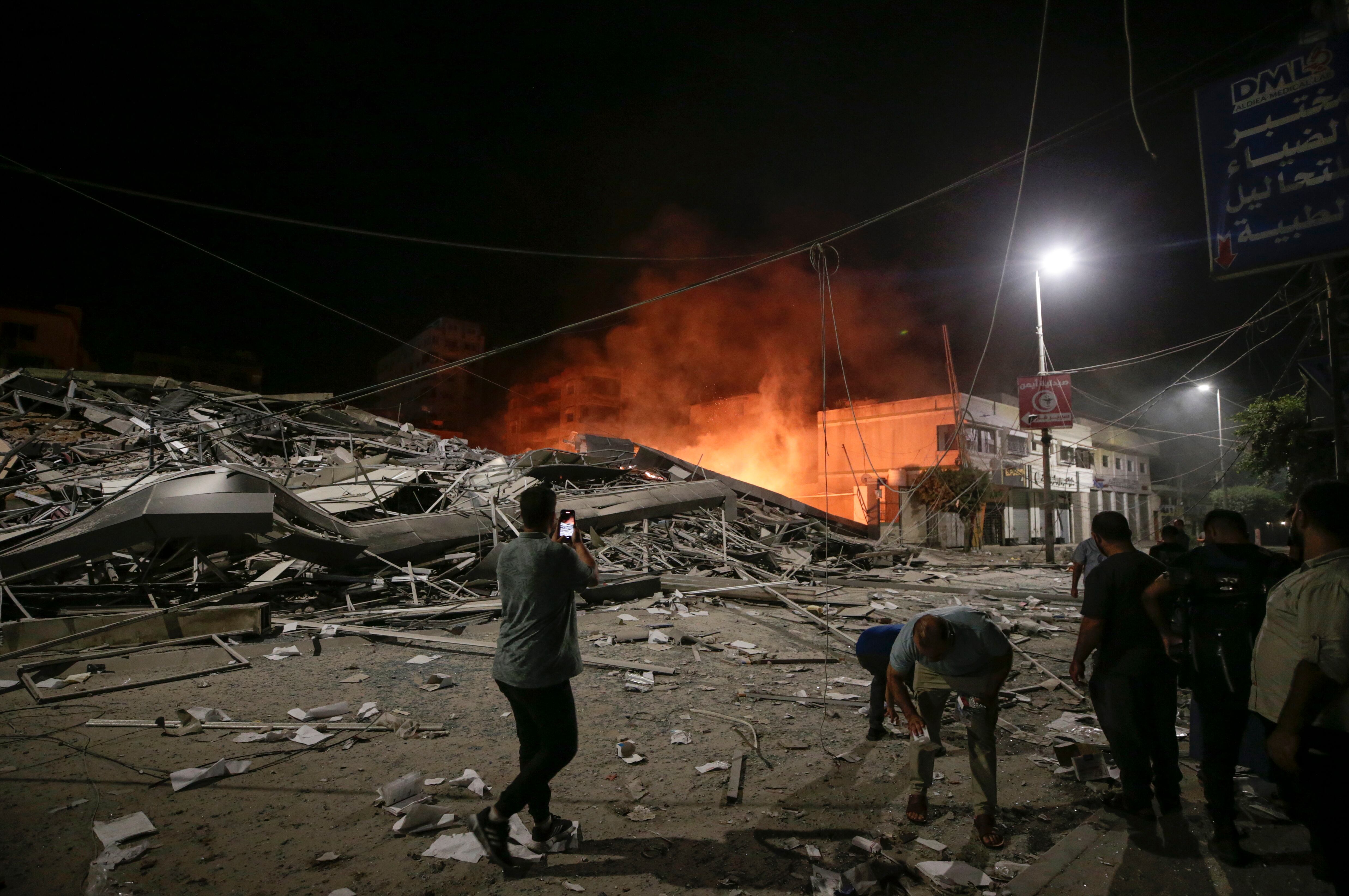 Guerra Israel y Hamás.  EFE/EPA/HAITHAM IMAD