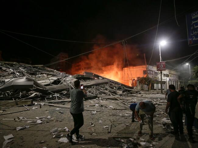 Guerra Israel y Hamás. EFE/EPA/HAITHAM IMAD