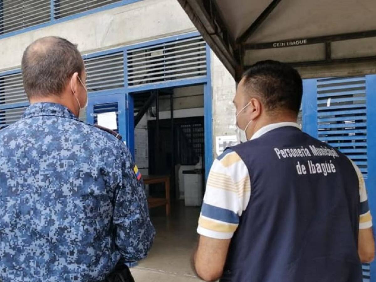Más de 100 muestras de COVID-19 han sido tomadas en cárcel de Ibagué