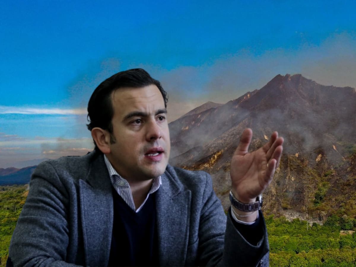“Son unos narcoterroristas”: MinInterior Rodrigo Lara sobre responsables de incendios en Tolima