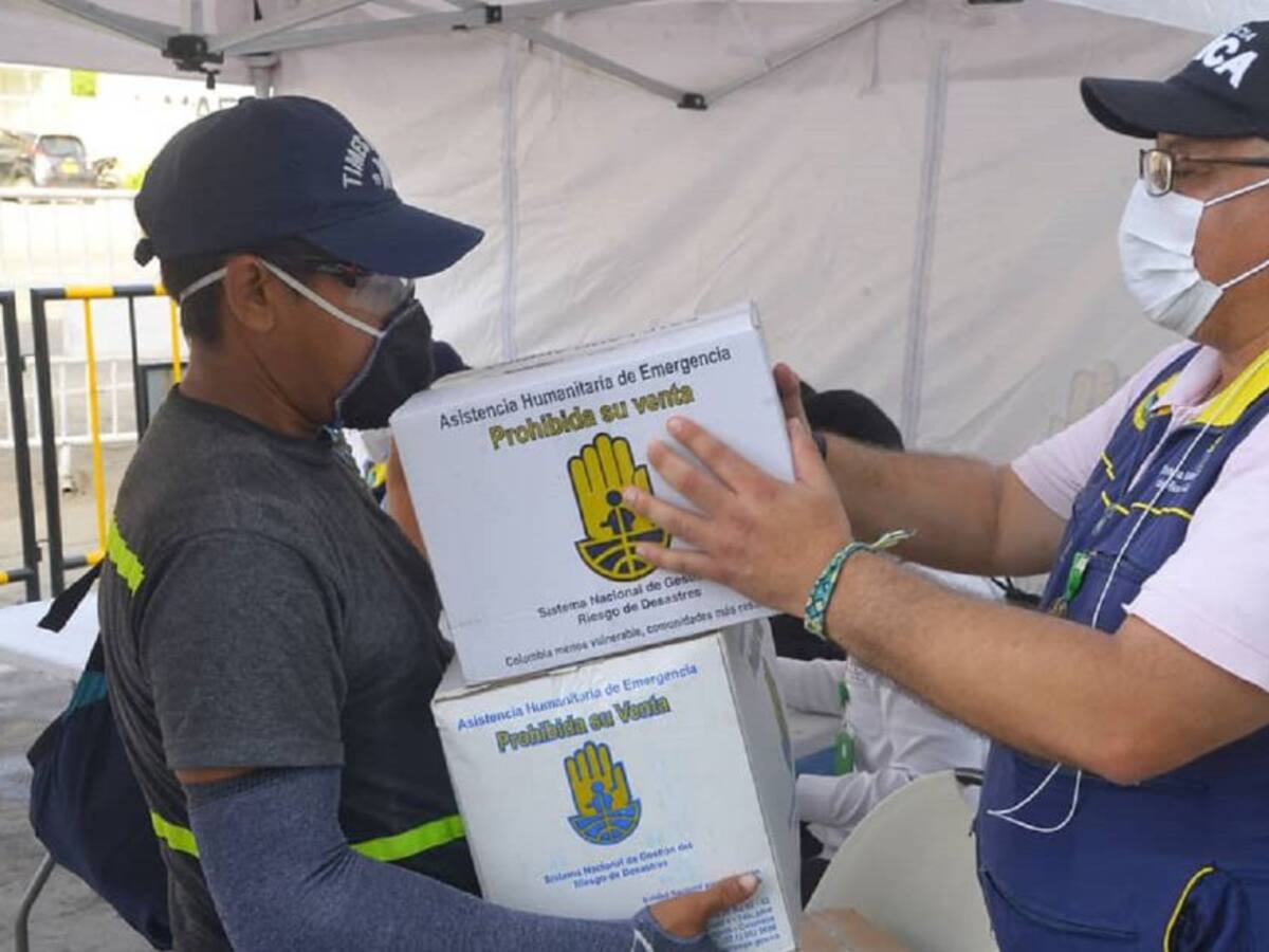 No pedimos dinero por ayudas humanitarias: Gestión del Riesgo en Cartagena