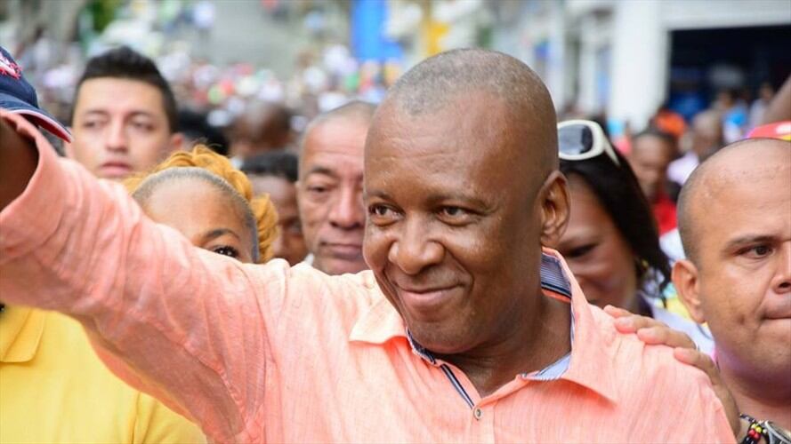 Eliecer Árboleda, alcalde de Buenaventura. Foto: Facebook/ Eliecer Arboleda Torres