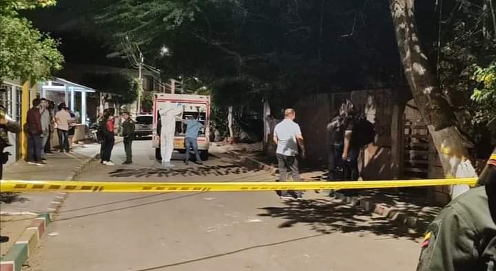 Homicidio en el barrio La Cordialidad, Los Patios - Foto: Cortesía