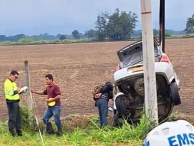 Accidente en El Espinal
